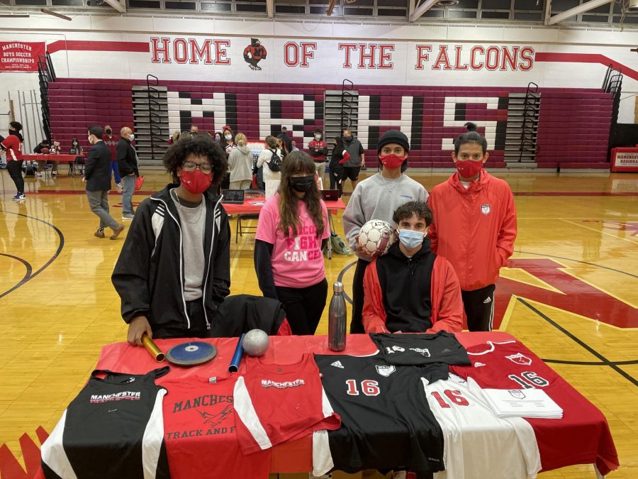 Falcons' Lounge at Manchester Regional High School