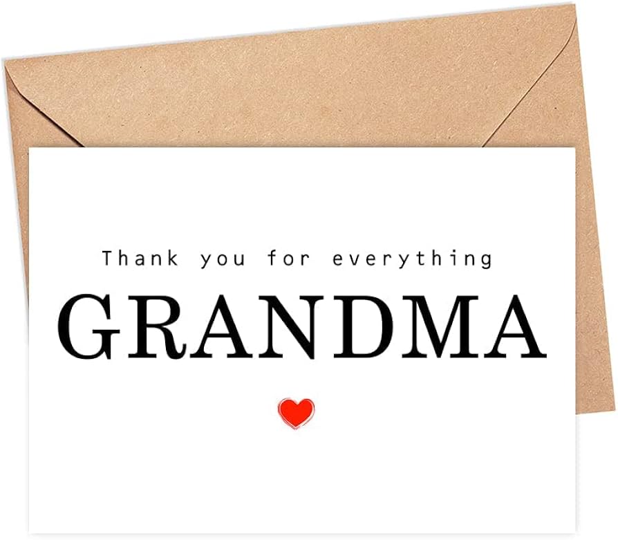 Thank You, Grandmothers.